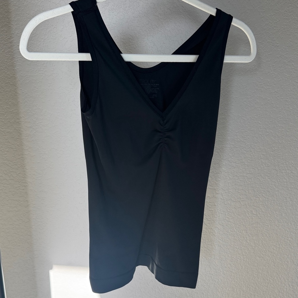 Maidenform Black V-Neck Shapewear